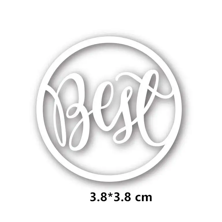 Best 29 Styles Common English Words Metal Cutting Dies Stencil for DIY Scrapbooking Paper Cards Making Decorative Crafts New Die - Цвет: Best