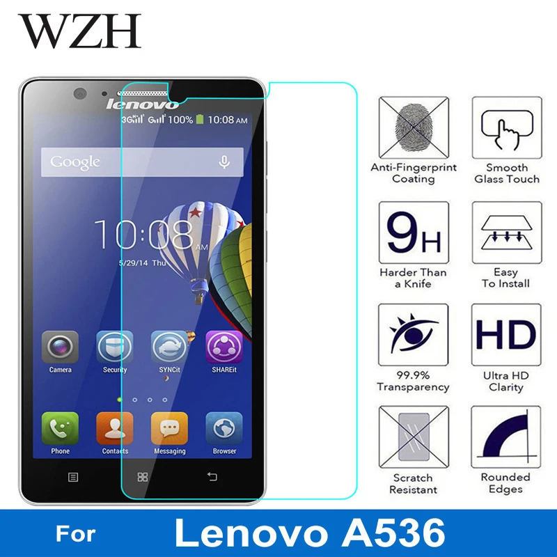 Ультратонкое закаленное стекло для Lenovo A536 2.5D прозрачная защитная пленка экрана