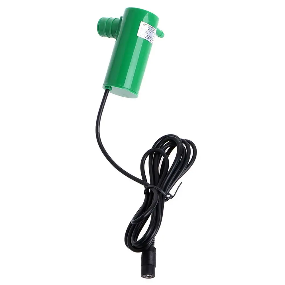 12V Green 500л/ч 9 м DC 12 В 19 Вт погружной водяной насос высокий подъем Автомойка ванная фонтан погружные водяные насосы - Напряжение: 12V Green
