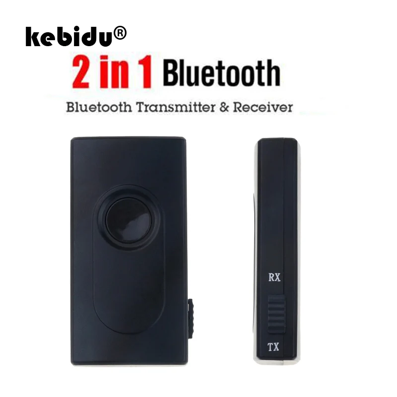Bluetooth трансмиттер приемник kebidu 2 в 1 автомобильный комплект 3 5 мм беспроводная