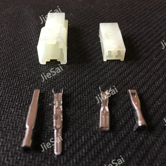 2 контактный электронный гнездовой Штекерный автомобильный разъем