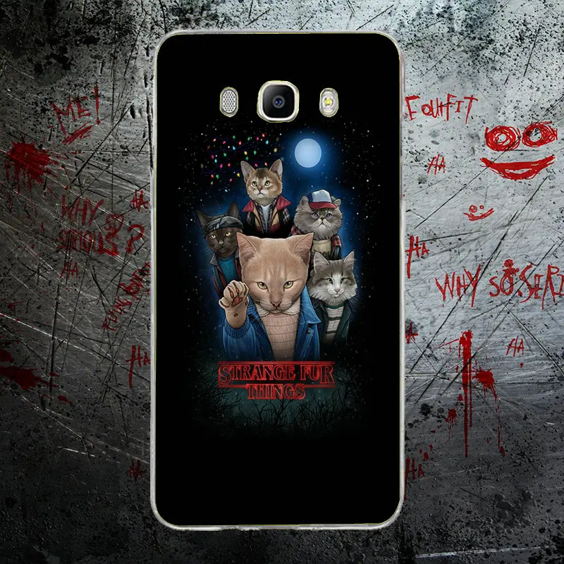 Для samsung Galaxy A3 A5 A7 J1 J2 J3 J5 J7 Coque основа мягкие силиконовые чехлы для телефона из ТПУ странные вещи огни