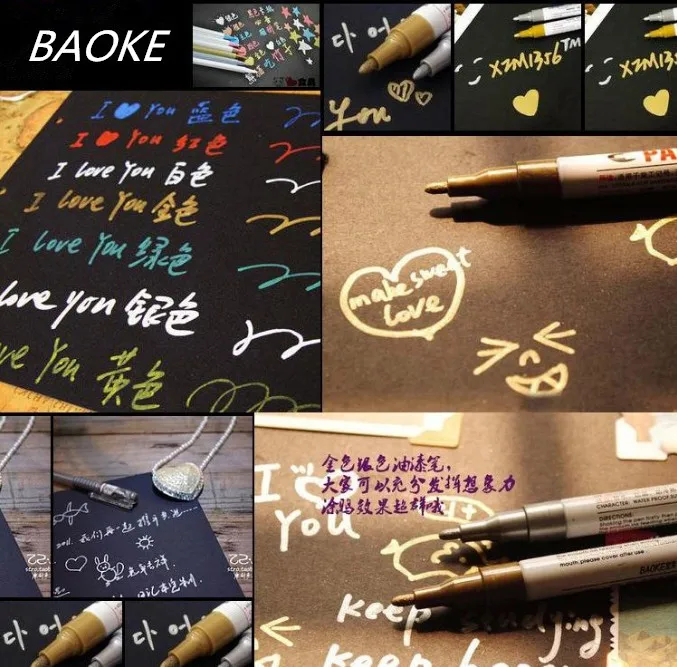 Перманентный маркер для автомобильных шин водонепроницаемая резиновая