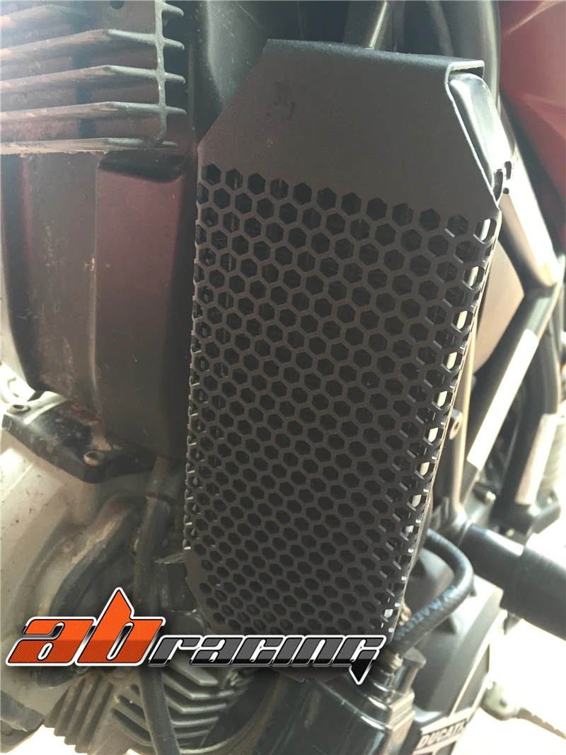Алюминиевый защитный масляный радиатор для Ducati Scrambler/800 2015 2016 2017 2018|grill aluminium|guard