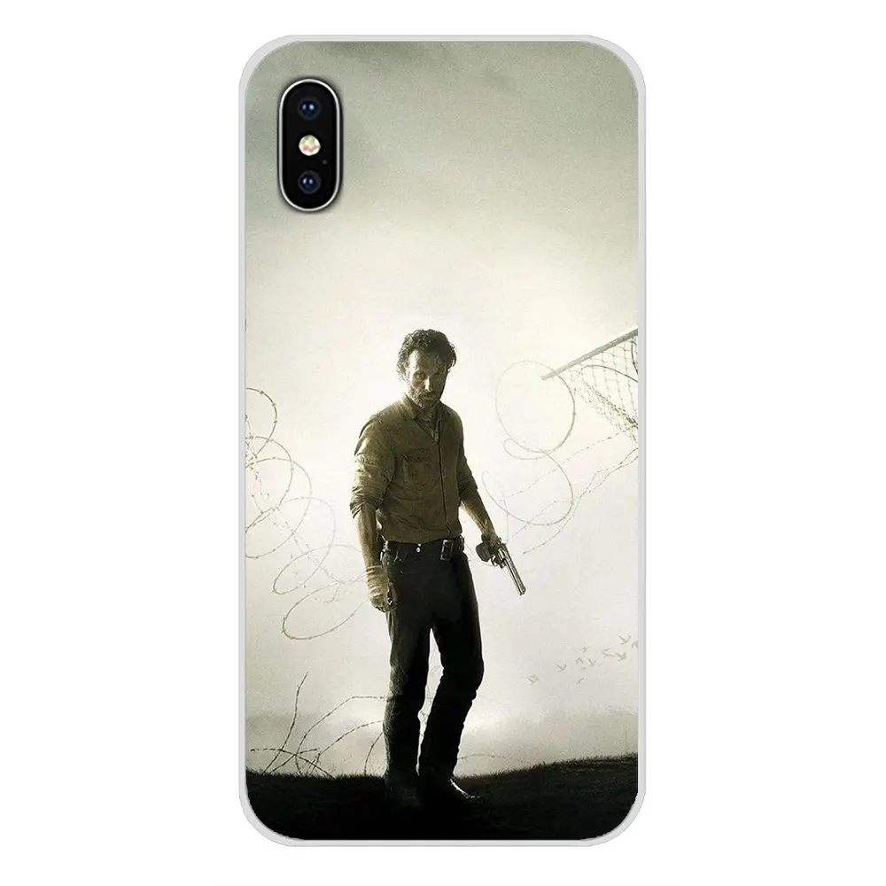 Walking Dead Hero для Apple iPhone X XR XS MAX 4 4S 5 5S 5C SE 6 6S 7 8 Plus ipod touch Аксессуары чехлы