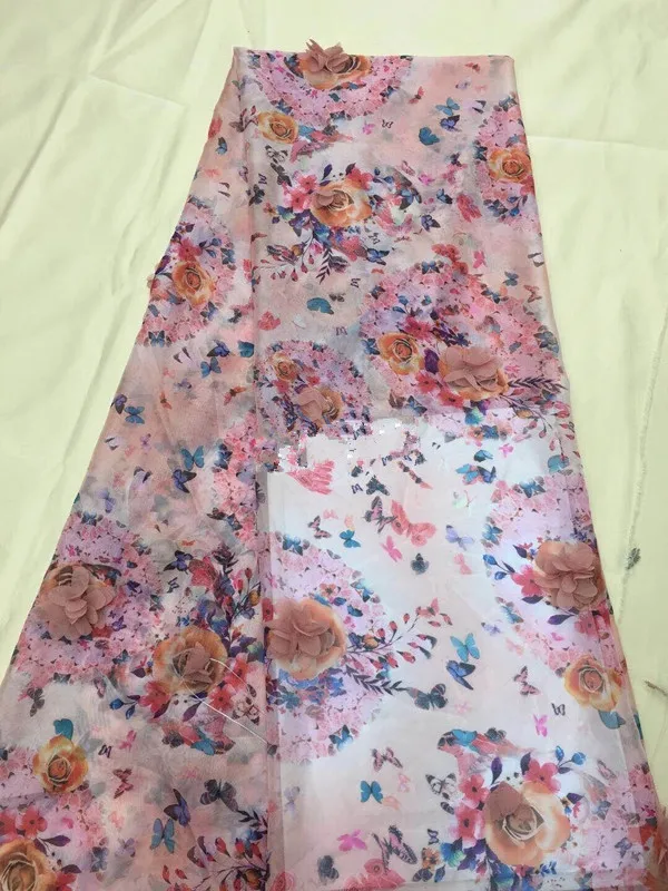 

S-42057 Embroidered Tulle Lace Fabric with super quality African French Lace Fabric for party dress