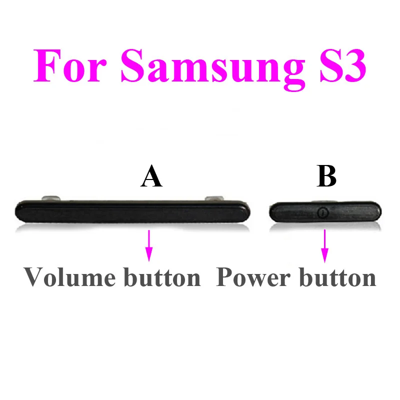Кнопка регулировки громкости для Samsung flex Galaxy S3 i9300 i9305 i535 i747 L710 T999 1 шт. в наличии на