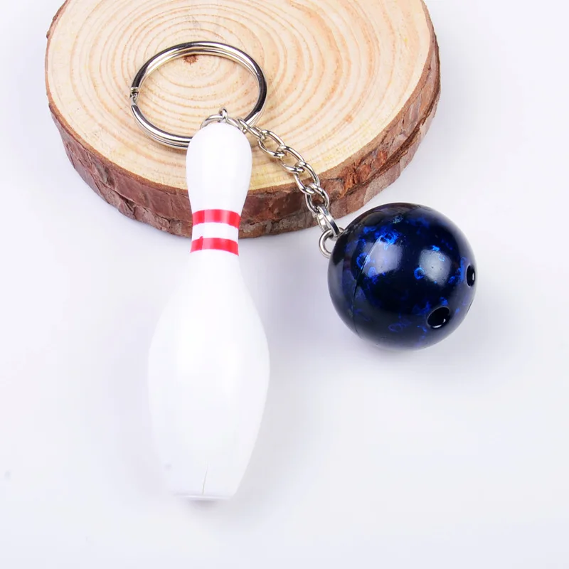 Free Shipping Hot Sale Keychain Personality bowling ball Keyring Key Holder Promotion Gift | Украшения и аксессуары