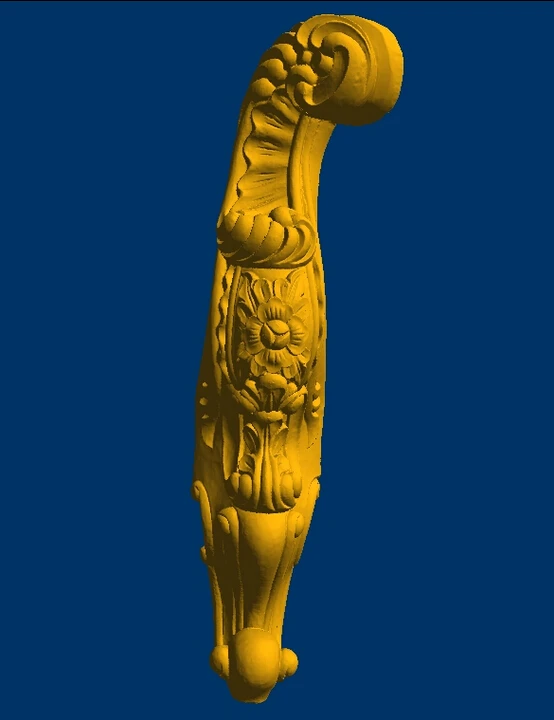 3D модель для ЧПУ или принтеров в формате STL дужки мебели 93|3d model for cnc|for cncmodel 3d |