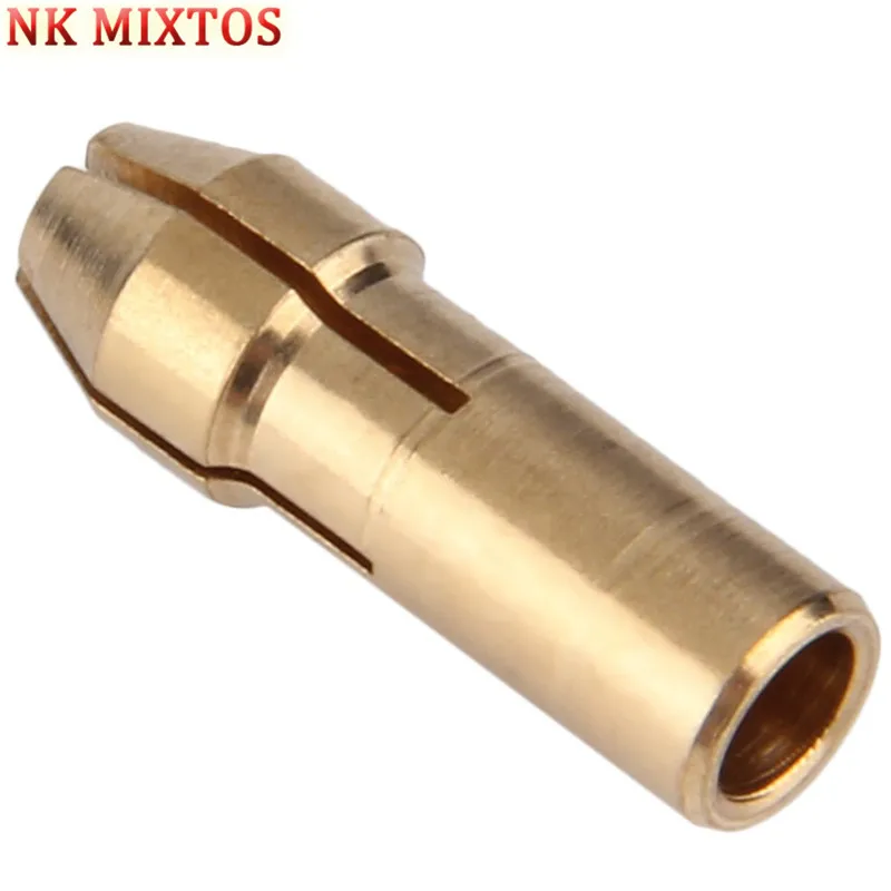 7Pcs 0.5-3mm Small Electric Brass Drill Bit Chuck Motor Shaft Clamp With Allen Wrench Power Tool Accessory | Инструменты