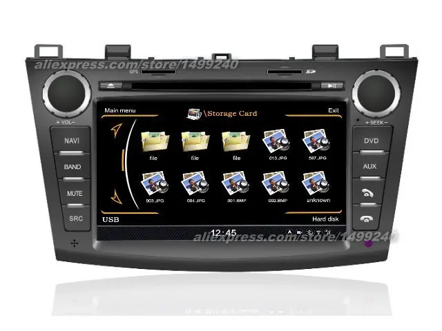 Goedkoop Voor Mazda VX-1 2012 ~ 2013-Auto GPS Navigatiesysteem + Radio TV DVD IPod BT 3G WIFI HD Screen Multimedia Systeem