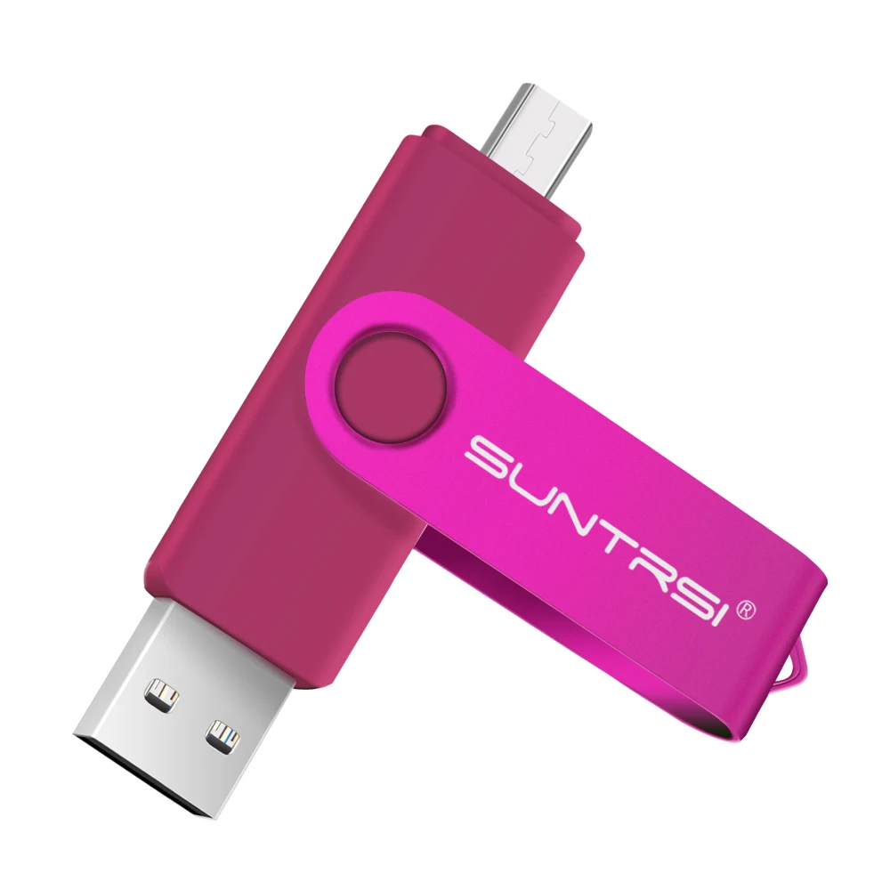Suntrsi USB флеш накопитель OTG 4 ГБ 8 16 32 Флешка смартфон карта памяти планшет ПК внешний