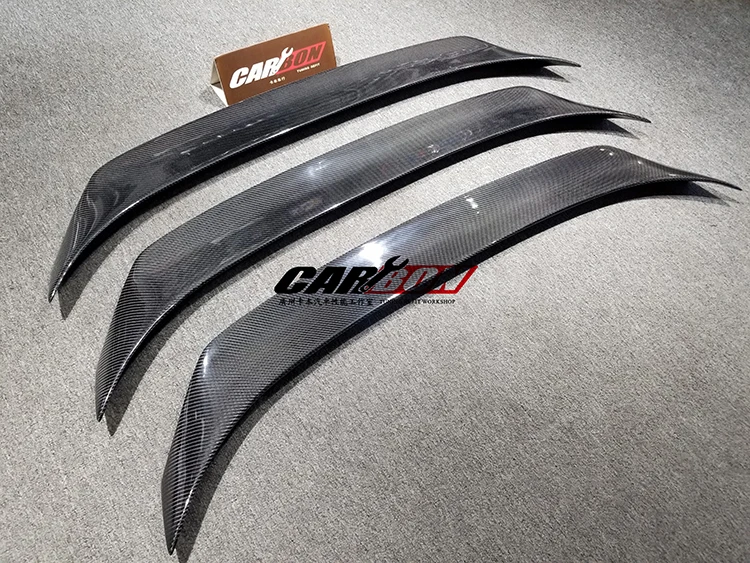 Спойлер для Toyota Mark X REIZ 2010 11 12 13 14 15 16 17 лет глянцевый углеродное волокно заднее