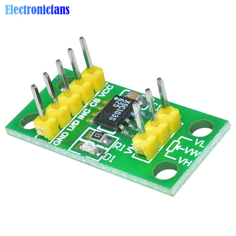 X9C103S плата цифрового потенциометра модуль для Arduino 10K потенциометр Diy KIT