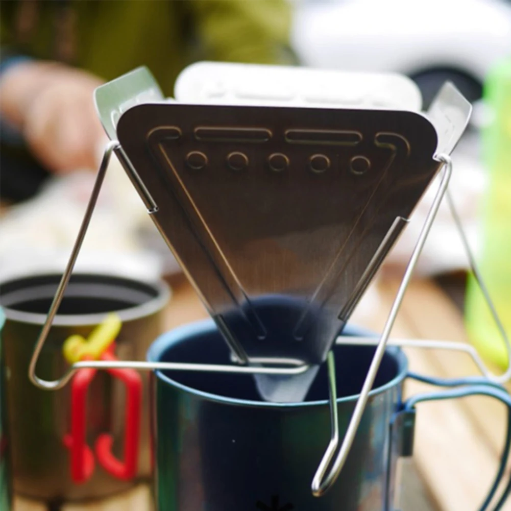 Многоразовый фильтр для кофе кухня с стойка капельницы инструмент кемпинга