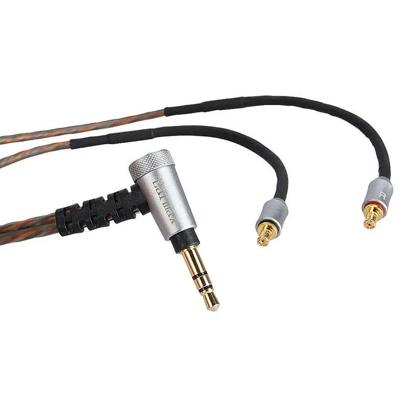 OCC посеребренный кабель обновления для аудио technica ATH-LS200 LS300 LS400 iS ATH-LS50 ATH-LS70 E40 E50 E70 наушники