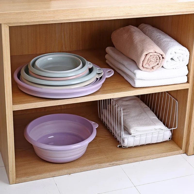 Портативное складное ведро складная раковина для туризма рыбалки кемпинга мойки