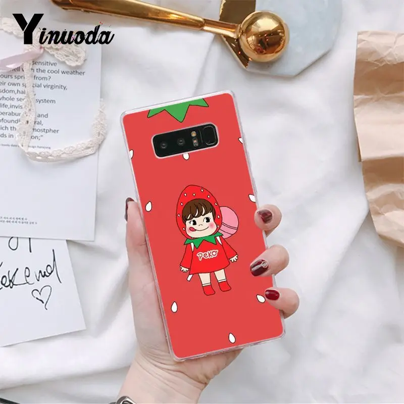 Yinuoda Япония Fujiya/конфеты поделка-чехол для телефона Samsung Galaxy S6 S7 край edge plus S5 S9 плюс