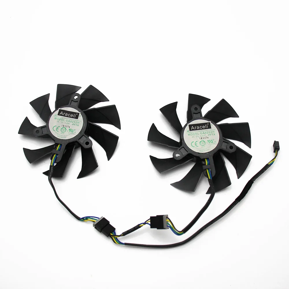 Кулер GA92S2H RTX2070 RTX2080 Ti GPU альтернативный вентилятор видеокарты для ZOTAC RTX 2080Ti/2080 2070