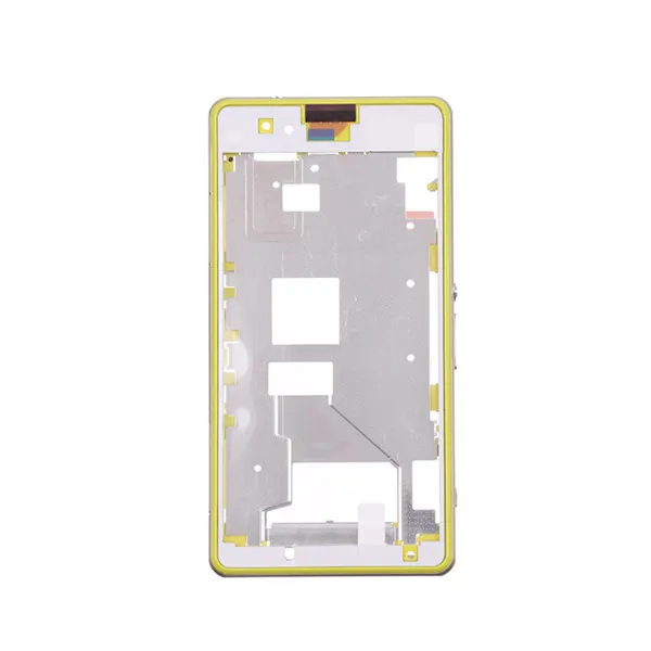 Высокое качество Замена переднего корпуса ЖК рамка пластина для Sony Xperia Z1 Compact Mini