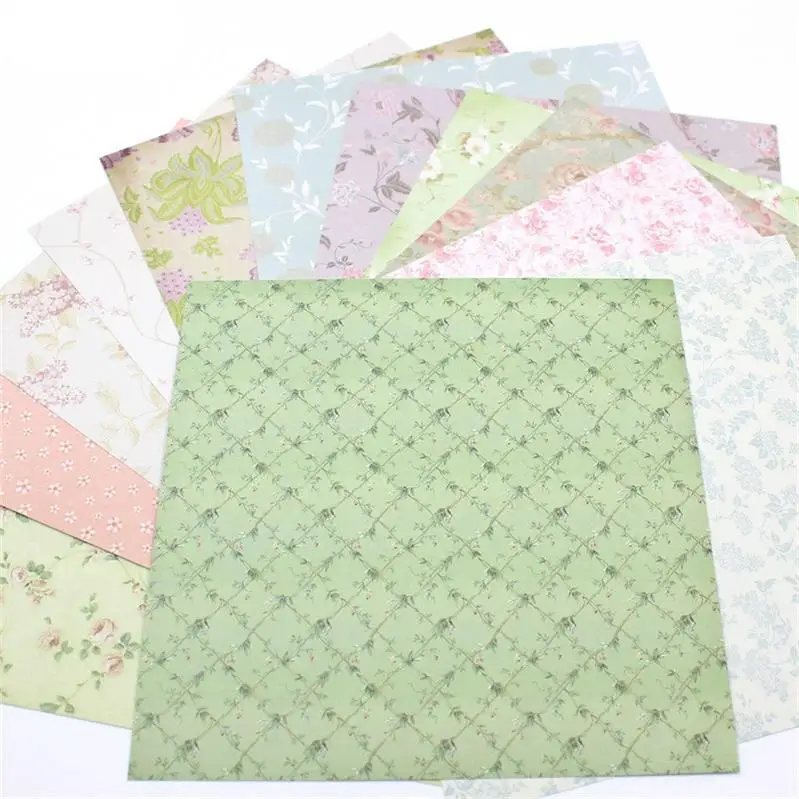 mottled Ksccraft 12 шт " односторонний Печатный смешанный узор креативный бумажный художественный комплект для скрапбукинга ручной работы - Цвет: mottled