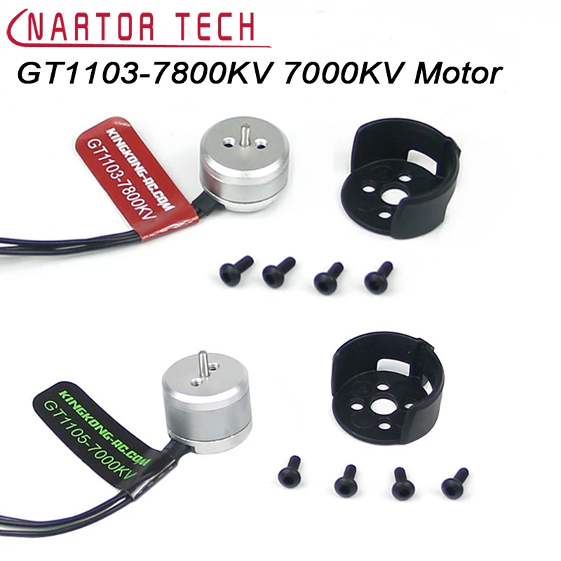 Двигатель GT1103 7800KV 7000 кв для Kingkong Flyegg Motor 100 FPV Racing Mini Brushless Drone Quadcopter|motor motor|motor formotor for