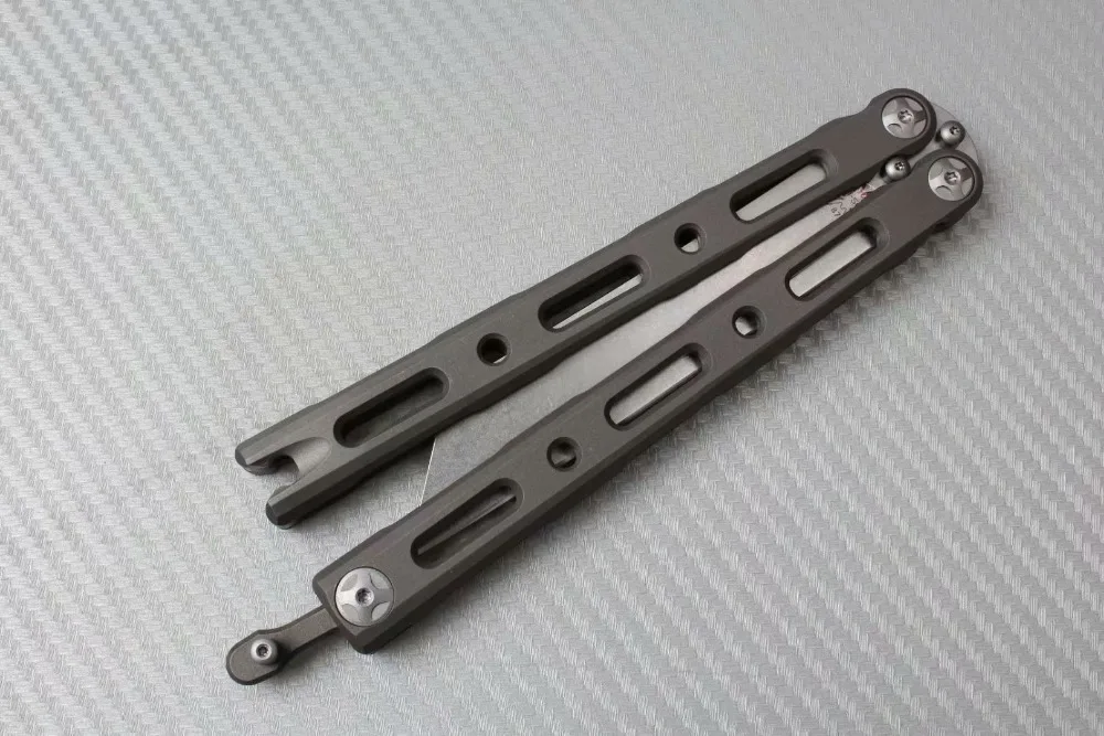 Сложная работа Balisong BM87 бабочка тренировочный нож KVT Керамический