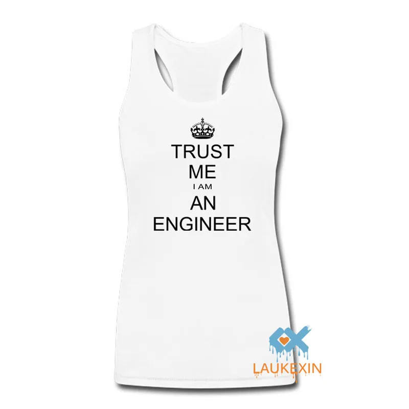 Инженер забавные Tanktops Женская безрукавки для женщин Новая Летняя мода Tumblr Письмо печати майка стильная женская camiseta Топ Футболка