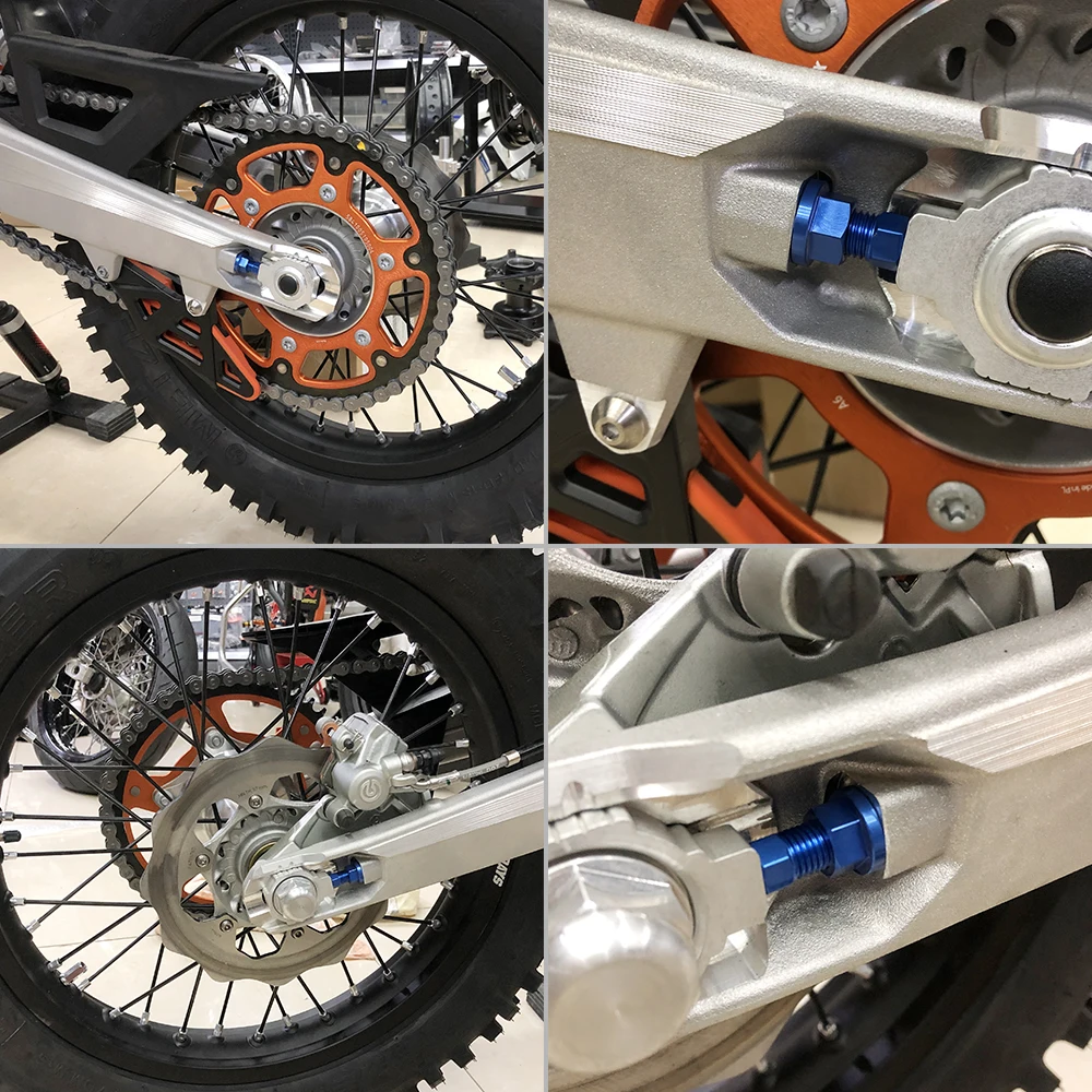 M10 цепная ось регулятор болтовые гайки для Husqvarna TC TE FC FE TX FX 125 250 300 350 390 450 501 610 701 2014 -