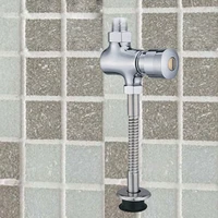 free shipping toilet delay angle valves urine flushing stop self closing wall mounted water pipe hand pressing bathroom part