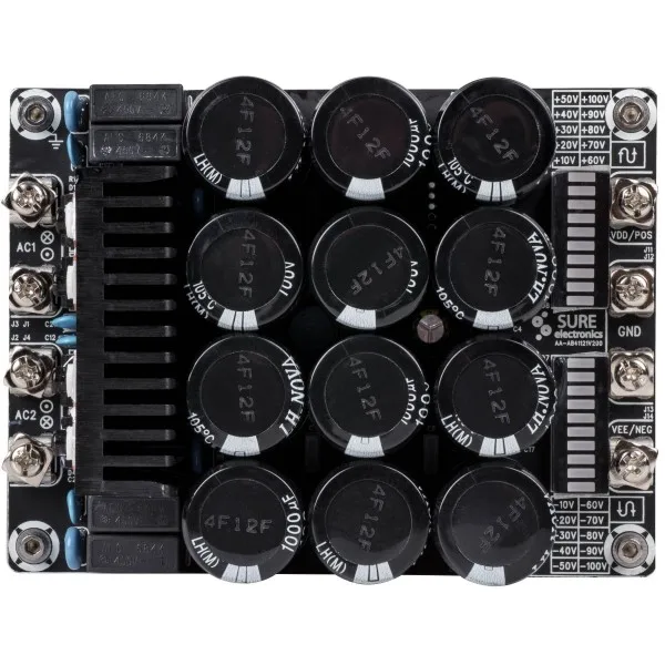 Класс D Мощность усилитель 30A 100V 37600 мкФ STTH1602CFP Питание доска преобразователь переменного тока в постоянный, Мощность усилитель, выпрямитель фильтр Мощность доска