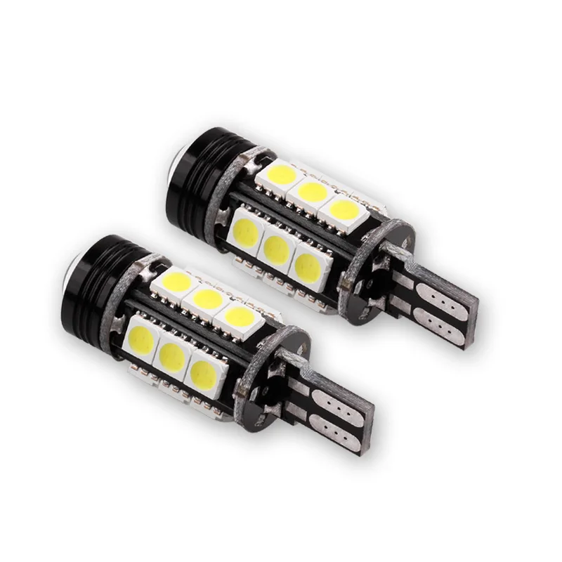 Светодиодные лампы T15 2 шт. W16W светодиодсветодиодный Canbus 5050 SMD COB внешние задние