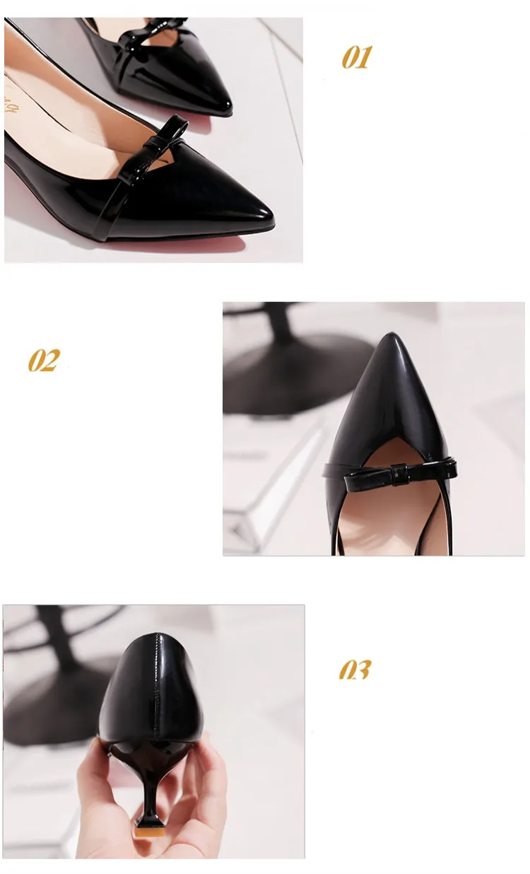 6cm Size 25-61 Pointed Toe Women Banquet Pumps Lady Wedding Party Shoes Leather Casual Canvas Dancing High Heels G115 | Обувь