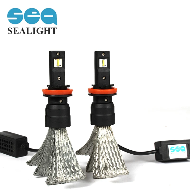 Автомобильные светодиодные лампы SEALIGHT для передних фар H4 H7 H8 H11 9005 HB2 HB3 9003