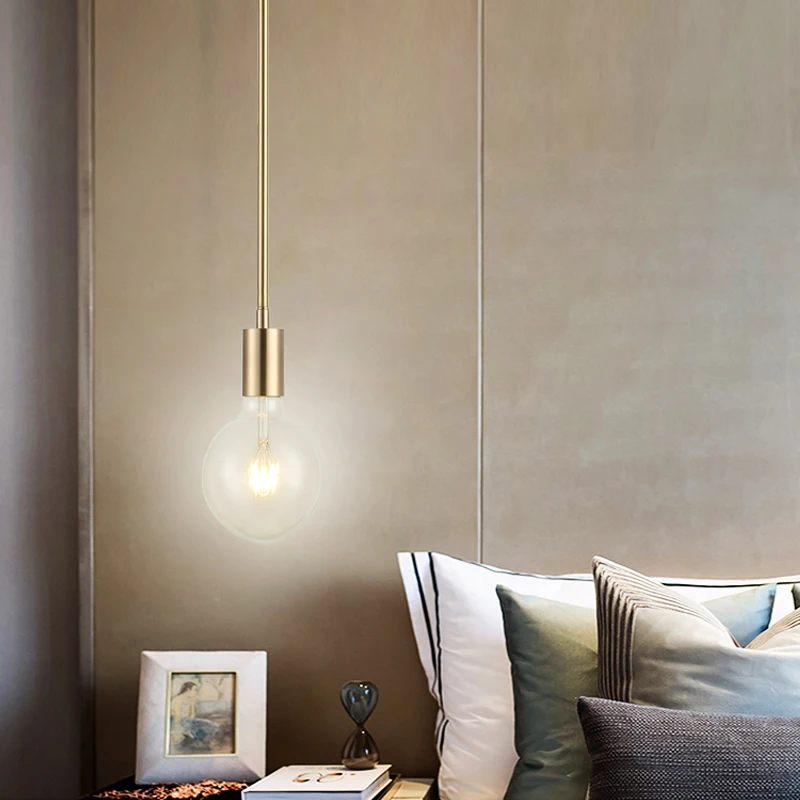 Американские креативные стеклянные шаровые подвесные светильники с железным