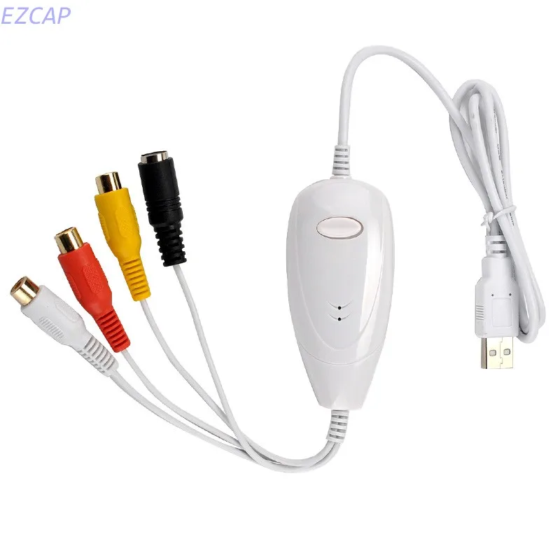 Новинка 2017 двойной ОС USB2.0 карта видеозахвата преобразование аналогового видео