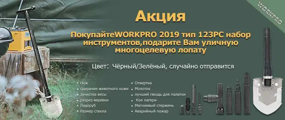 WORKPRO 123 шт. набор инструментов ручной для ремонта автомобиля, гаечный ключ Разъем набор профессиональных Инструменты для ремонта автомобилей Наборы