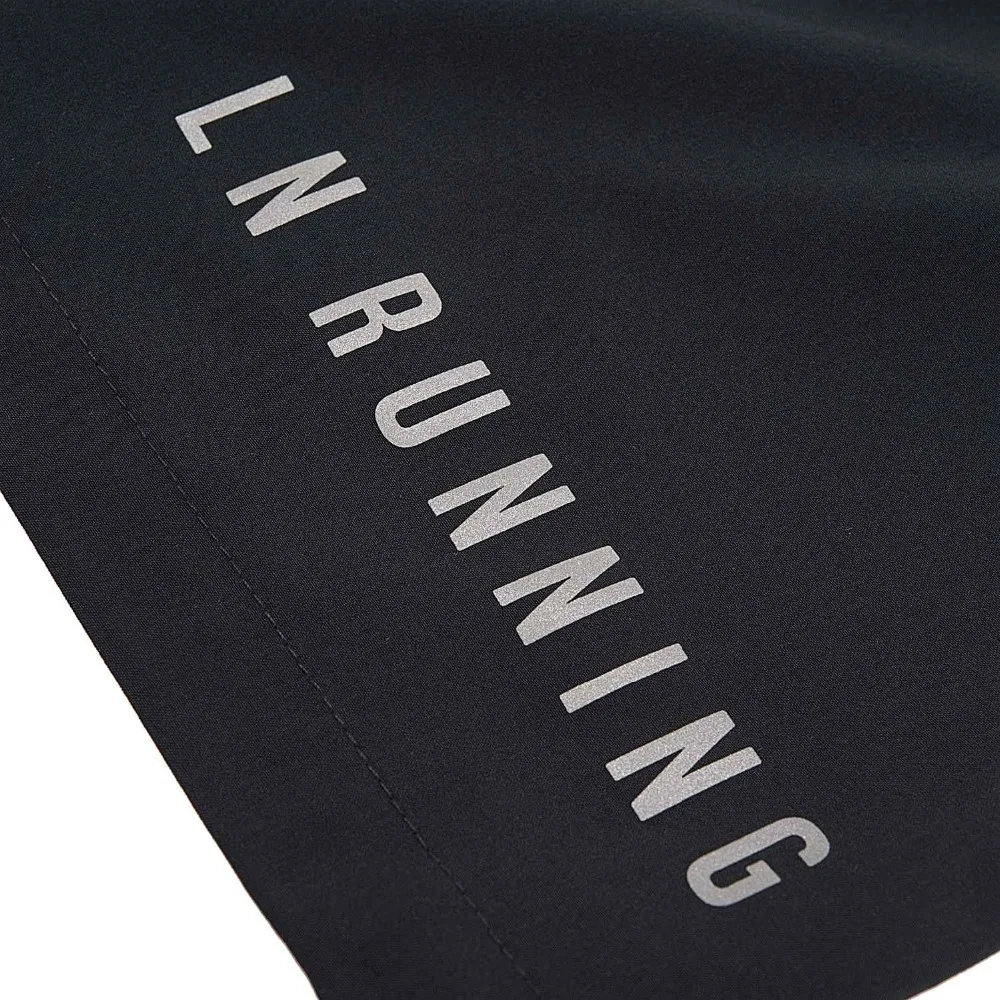 Li Ning мужские шорты для бега 88% полиэфир 12% спандекс Стандартная посадка