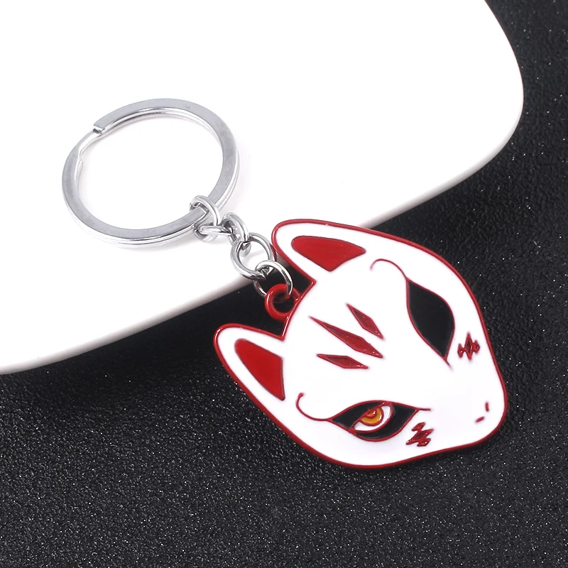 SG Нацумэ книга друзей лиса маска Брелки Подвески Persona 5 Yusuke Kitagawa Кот Учитель автомобиль брелок для мужчин ювелирные изделия подарок