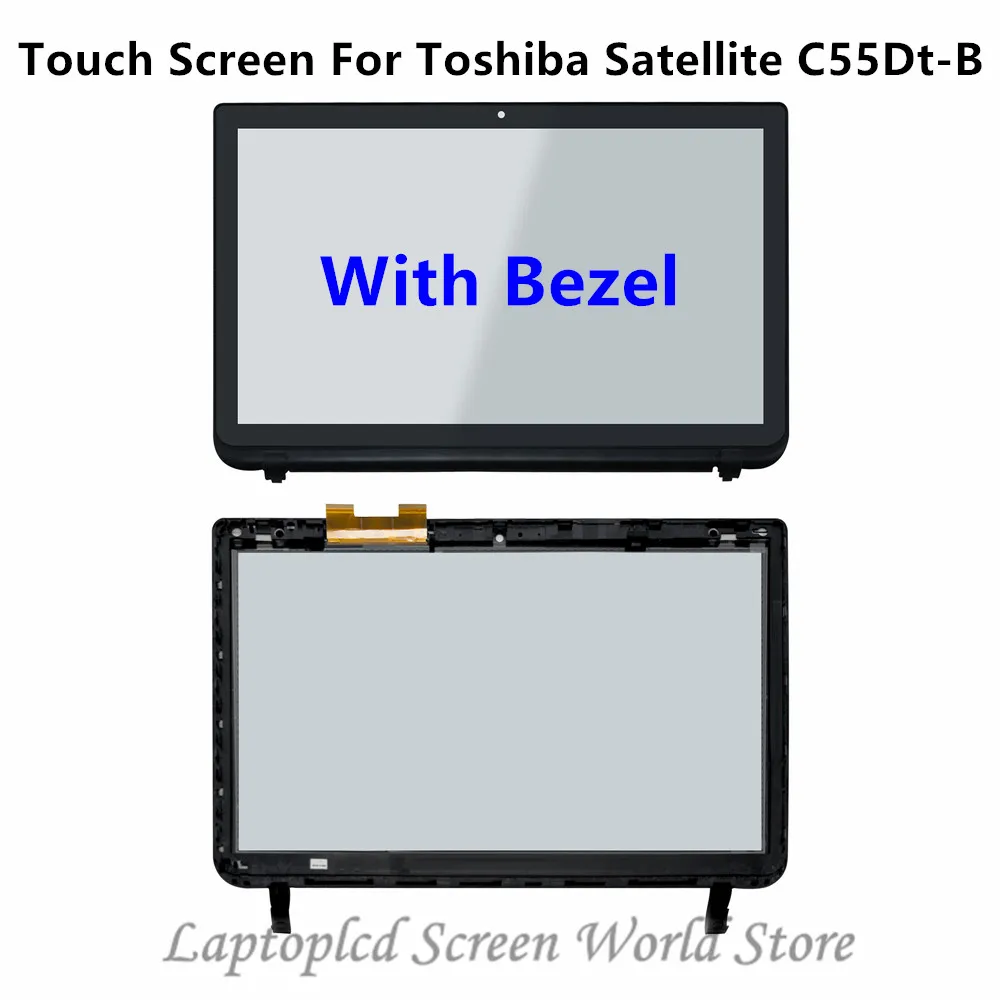FTDLCD 15 6 &quotстеклянный сенсорный экран дигитайзер + рамка для TOSHIBA Satellite C55Dt B5155 B5245