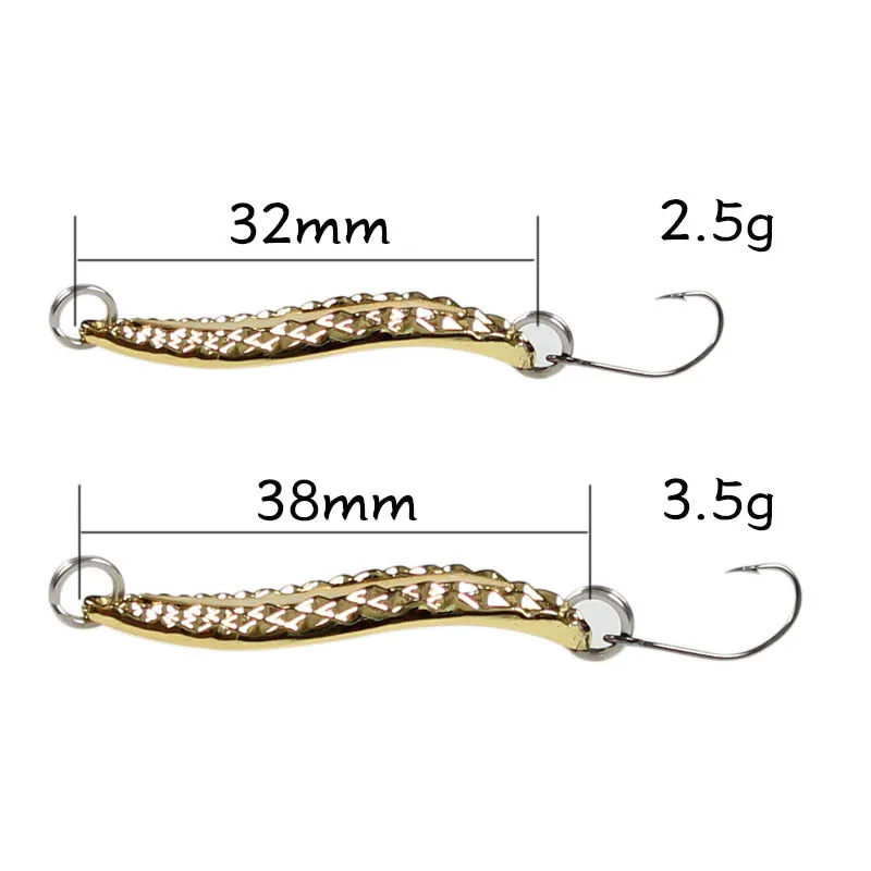 10 шт. рыболовные приманки блесна джиг Крючки для окуня 2 5 г 3 морской и