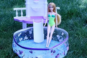 Чехол для Барби Sweet pool house, вечерние пляжные аксессуары для детей, играющих в воде, подарочный набор игрушек