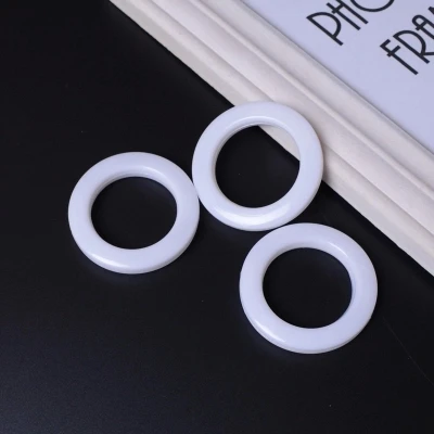 Plastic Qgvish 80 шт. кольцо Curtian Mute римские кольца Аксессуары для штор Пробивной круг глушители для штор кольцо верхние люверсы под пряжку Декор - Цвет: Plastic