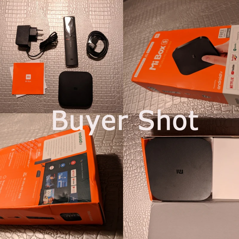 Обновленный Xiaomi Mi ТВ приставка S Smart 4K Ultra HD Cortex A53 четырехъядерный процессор 64 2G + 8G