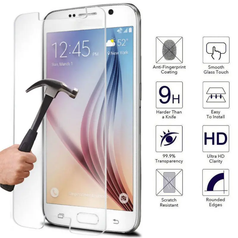 JGKK 3D Защита экрана для Samsung Galaxy S6 Edge Plus чехол закаленное стекло S6edge +