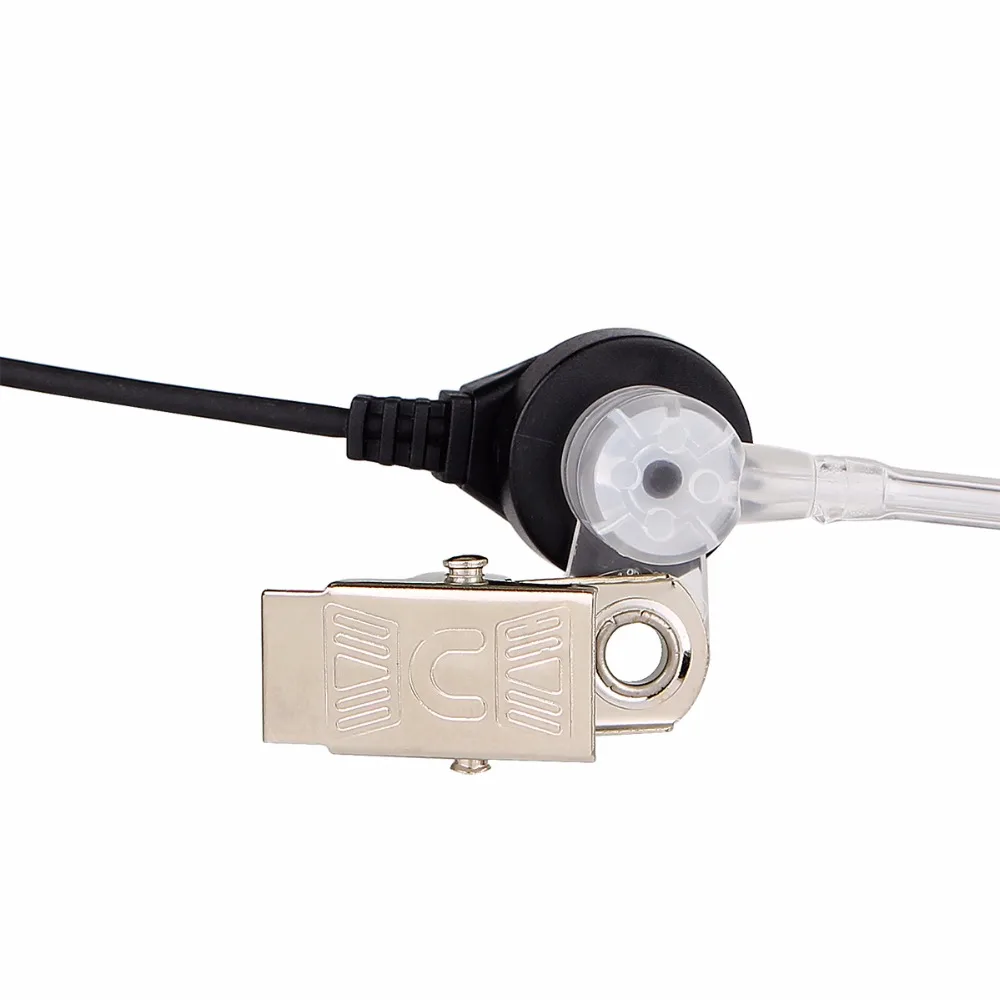 Retevis PTT MIC портативная рация с наушниками гарнитура для KENWOOD BAOFENG UV-5R BF-888s Retevis H777 RT22 TYT HYT Walkie Talkie C9003A