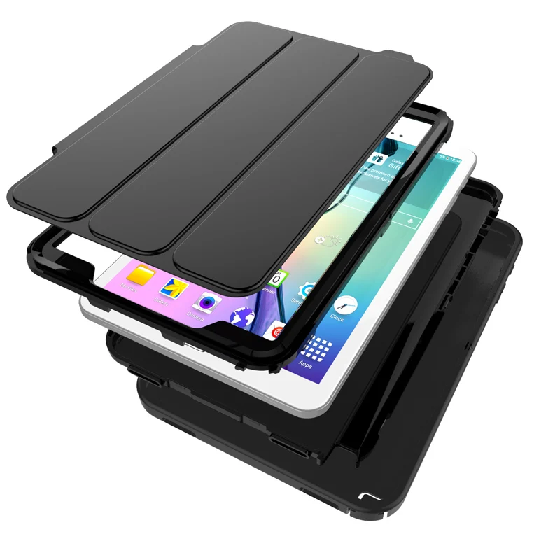 Чехол для Samsung Galaxy Tab A 10 1 SM T580 585 2016 ''планшет Funda силикон и искусственная кожа