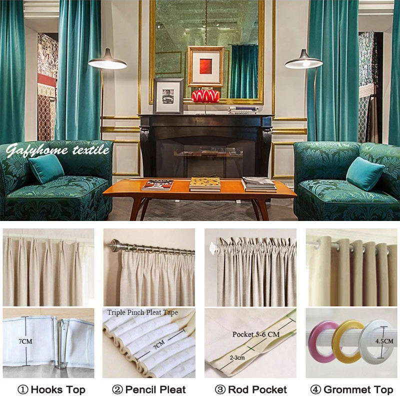 

High Quality Sparkle Italian velvet Curtains for Living Room Modern Curtains for the Bedroom Curtains for Kids Custom Made