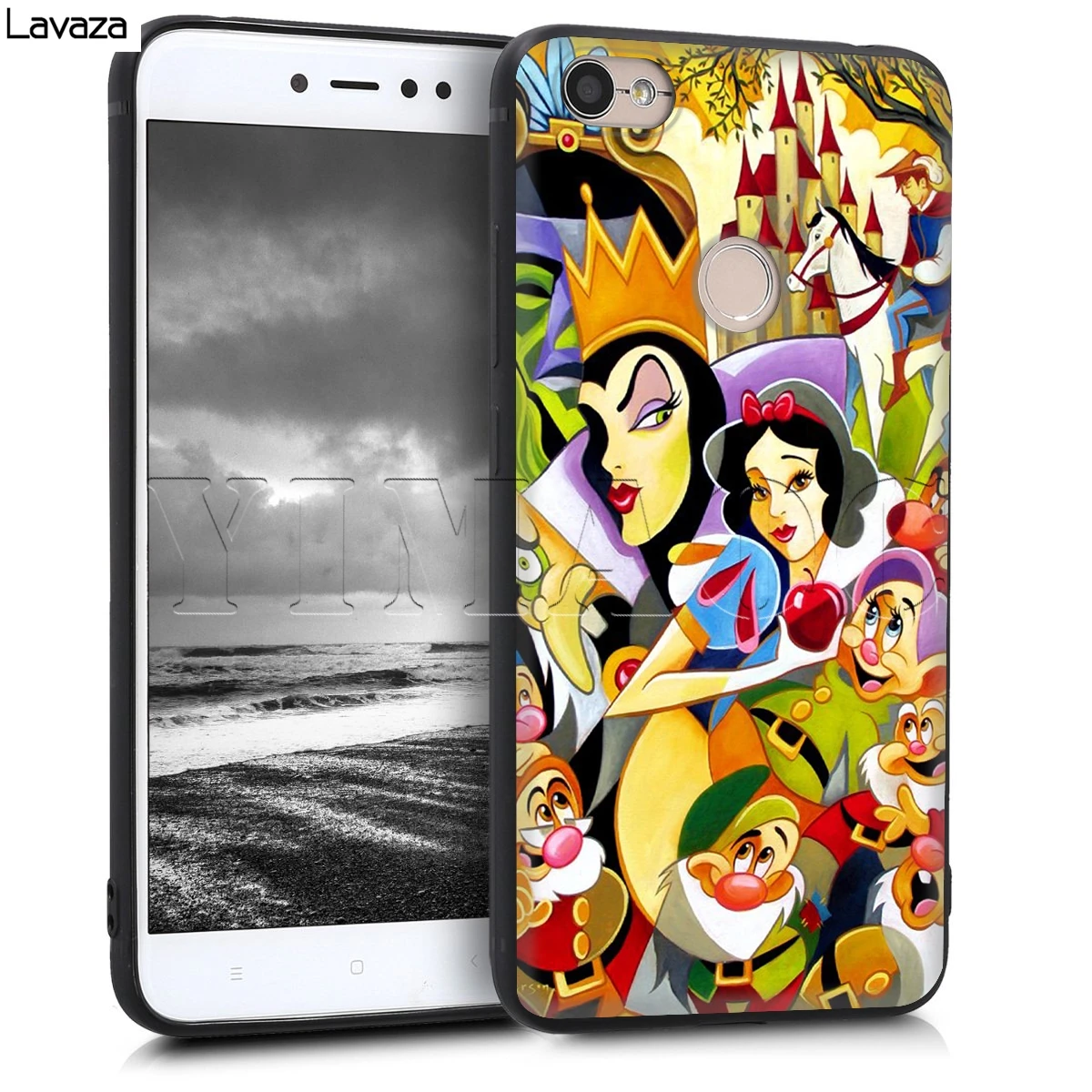 Lavaza Snow White Case for Xiaomi Redmi Note 4A 4X 5 5A 6 6A 7 S2 Pro Go Prime Plus |