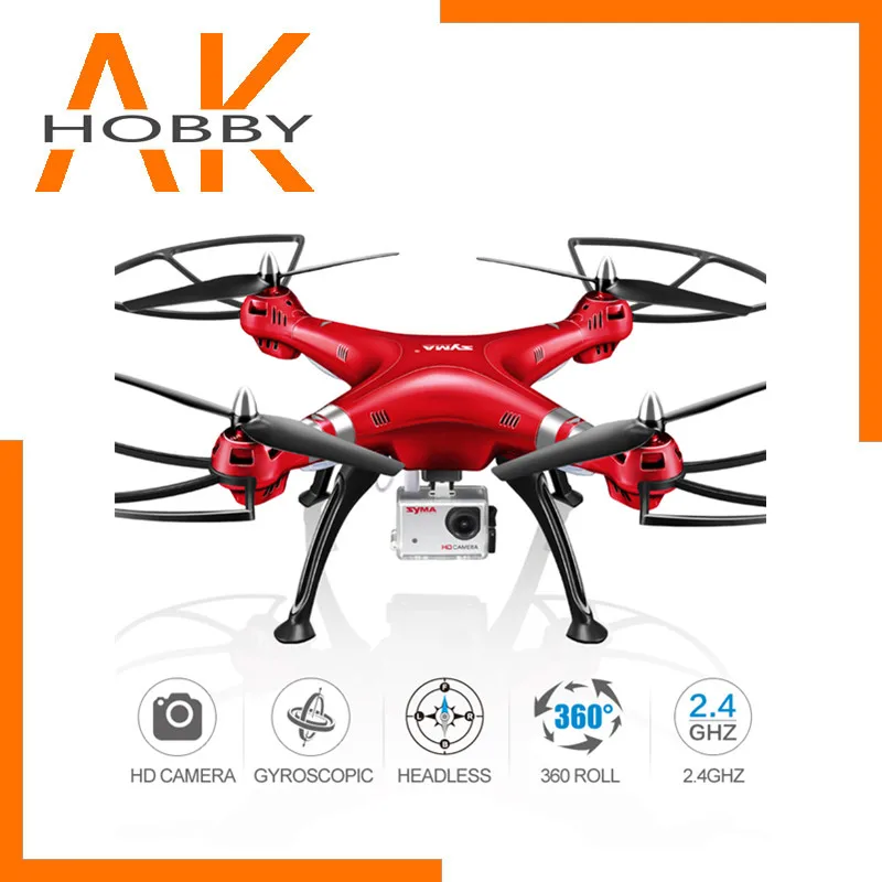 SYMA X8HG Вертолет радиоуправляемый Дрон с 1080P 8MP HD камерой 2 4G 4CH Профессиональный